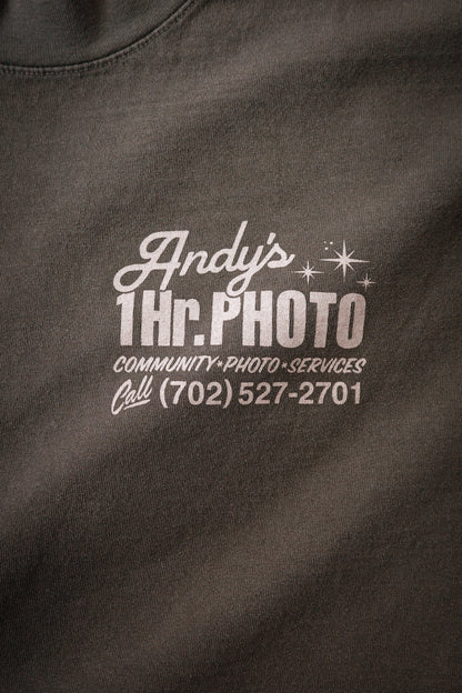 Classic Shop Tee - Brown/Light Pink